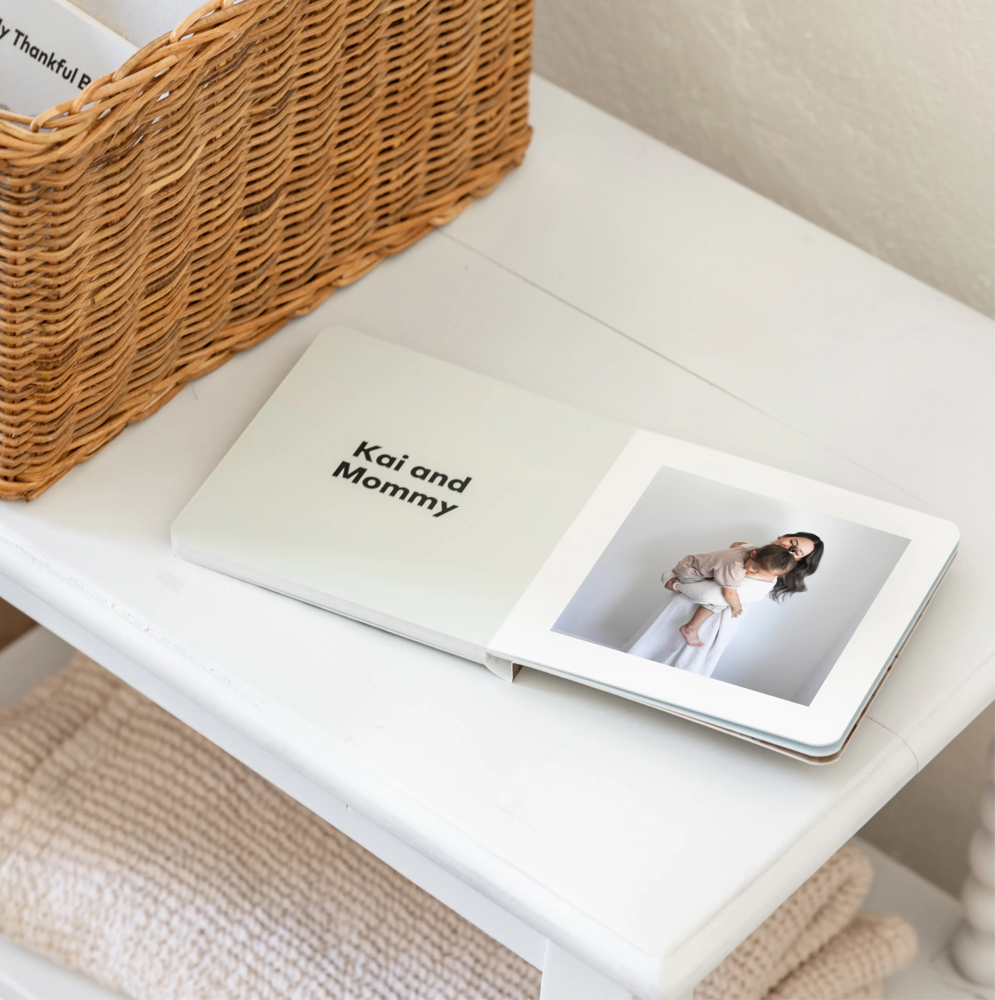 Bloom photo book, open spread